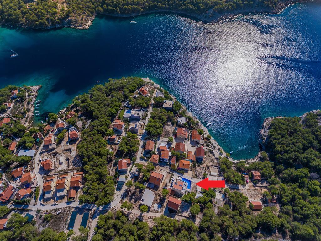 Villa Casabianca Milna  Exterior foto